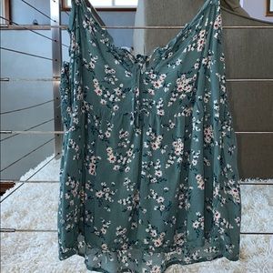 American Eagle Floral Blouse